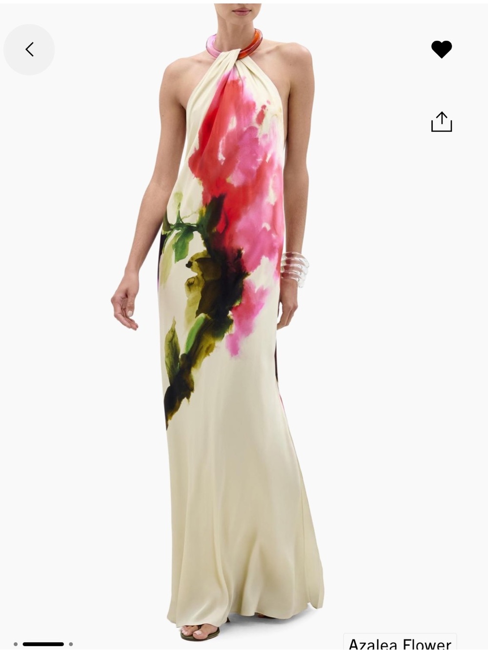 Silvia Tcherassi Jesse Azalea Silk Gown